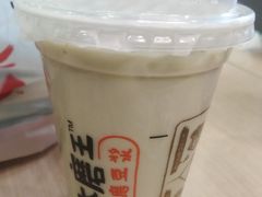 羽衣茉绿仙豆乳茶-永和大王(蛙嫩紫苏香·军博店)