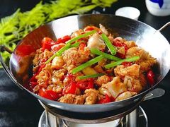 干锅鱼-顾记酒店