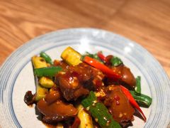 辣炒秘制滷猪蹄-静一餐厅·湖北菜(前门创始店)