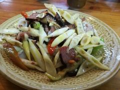 竹笋炒腊肉-和福餐馆(西江古街店)