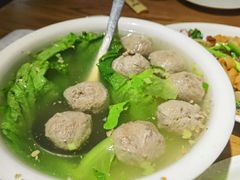 生菜牛肉丸汤-潮中人·潮州菜(益乐路店)