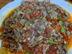 酸豆角鸡胗-湖南湘菜馆(东湘缘二店)