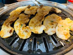 调味五花肉-九田家黑牛烤肉料理(新光汇店)