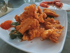 椒盐九吐鱼-海湾海鲜餐厅