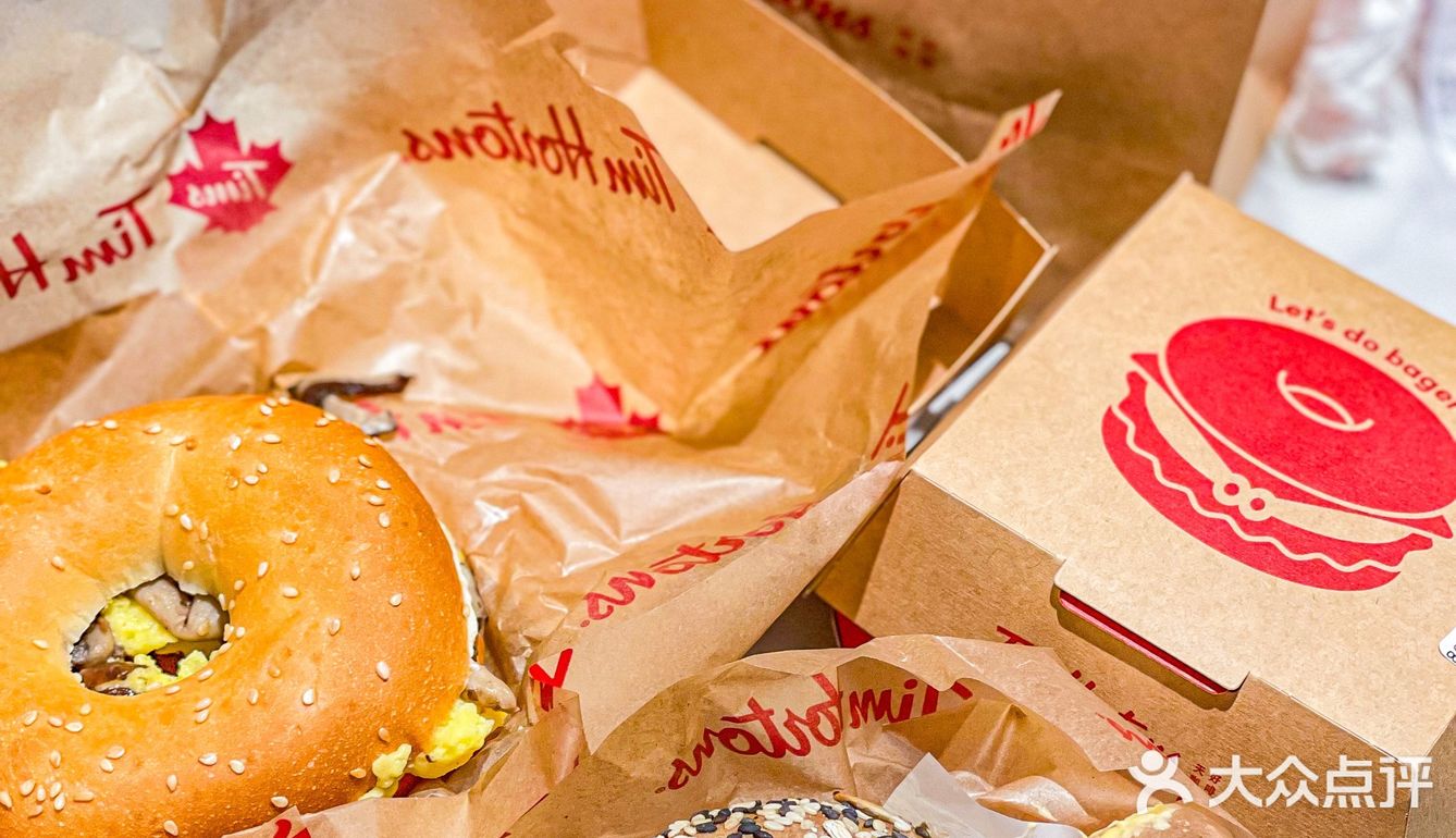 tims贝果,来广州立马去打卡了