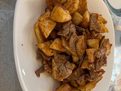 干煸馕炒肉-汗腾格里·风味餐厅(新疆驻京办店)