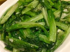 蒜蓉油麦菜-粤仔湾砂锅粥(滨湖万达店)