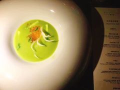 芦笋汤-wann lounge 低温慢煮牛排·清吧
