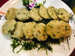 桑叶香煎鱼饼-百丈园龙江啫神馆