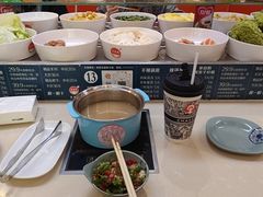 -烫煮风旋转涮吧自助小火锅(洪楼大润发店)