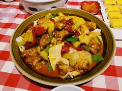 伊犁辣皮子烩大盘鸡-西贝(上海新梅广场店)