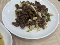 姜葱牛梅皮-巫记鸡饭店