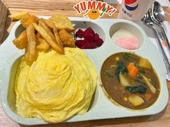 -池奈·日式咖喱蛋包饭(老城根Gpark店)