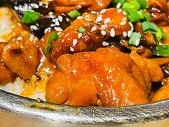 照烧鸡腿饭-明洞阿姨·韩式酱蟹烤肉·创意料理(三元桥店)