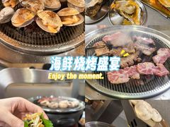 -围炉肉舍•炭烤活鳗•丹东海鲜烤肉(步行街店)