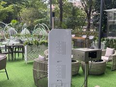 -深圳温德姆至尊酒店·大堂吧·户外花园