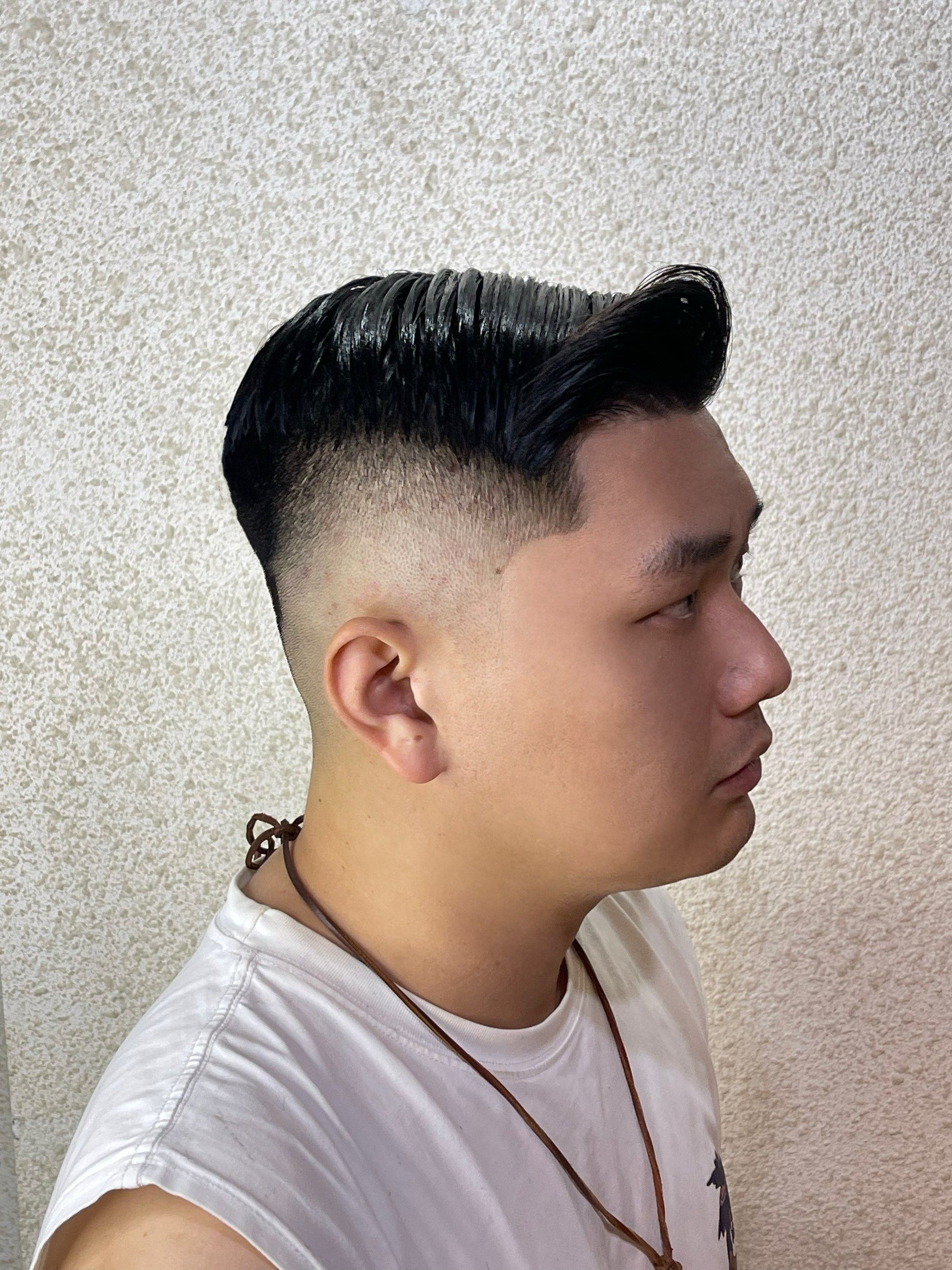 剪出艺术感男发