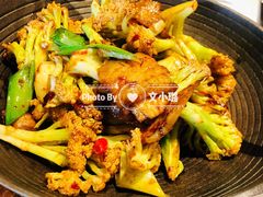 黑猪肉铁锅菜花-旺顺阁·北京菜(北辰上品+)