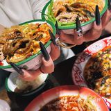 来勒家吃饭没得点道行可不行