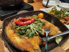 香茅草烤罗非鱼-云海肴云南菜(正大广场店)