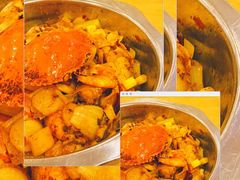 香辣蟹炒菜-秦记香辣蟹(松榆里店)