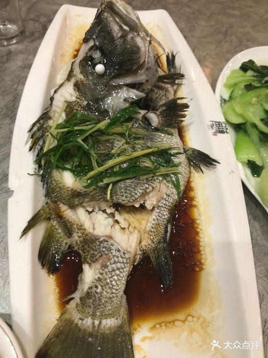 漁鋪丨海鮮排檔(廈大總店)清蒸黑包公魚圖片