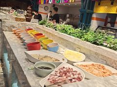 自助取餐区-火锅岛潮牌自助餐厅(天津天佑城店)