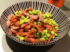 毛豆烩鸡珍-汉唐宴长安食府