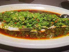 椒麻白水鱼-上海滩餐厅(BFC外滩金融中心店)