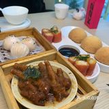 终于吃到酥皮山楂叉烧包！！
