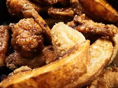 原味炸鸡和酱油鸡双拼-MI WU FACTORY米屋美食工厂餐厅(绿地店)