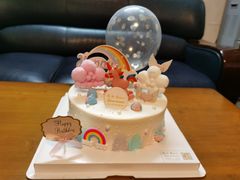 -糕小爱动物奶油生日蛋糕定制(晋江万达店)