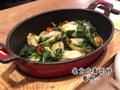 焗锅气奶白菜-小大董·烤鸭(王府井apm店)