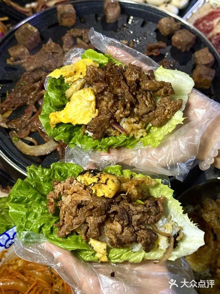 😋东北烤肉天花板！鲜牛肉香到上头🔥