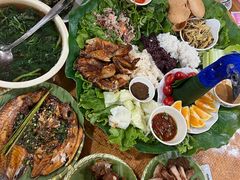 -沐毫傣泐云南菜孔雀宴•手抓饭傣味烧烤(曼听公园店)