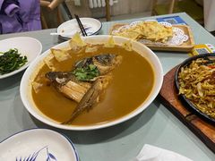 鱼头泡饼-听涛雅苑百味饺子老家菜馆