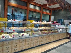 面包甜点陈列柜-詹记宫廷桃酥王(芜湖万达店)