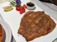 煎海鲈鱼-伊斯坦布尔土耳其清真咖啡餐厅