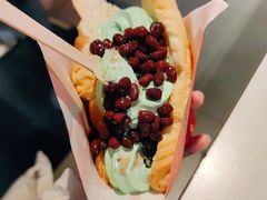 抹茶红豆心冻角-麦当劳(城西银泰店)