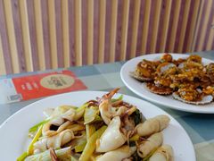 葱炒比管-华春餐馆(鱼山路店)