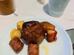 -绿岛港轩海鲜烤肉涮锅自助餐厅