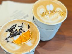 金桂燕麦拿铁-Au Cafe&Roastery(华侨城店)