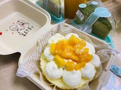 芒果便当盒子蛋糕-7cake憩刻生日蛋糕·下午茶(西安店)