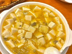 蟹粉烩豆腐-牧羊餐厅