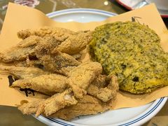 香酥黄花鱼饼子-鑫真味私房菜馆