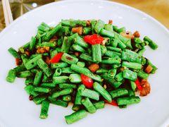 榄菜肉松四季豆-鹏天阁酒楼·海鲜(红旗店)