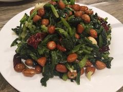 果仁菠菜-玫瑰红烤羊排(北新桥三条店)