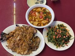 -北京龙庆四季香农家饭庄·灶台鱼·碳烤虹鳟鱼(龙庆峡店)