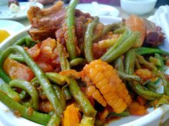 压锅大丰收-小花卷味道餐厅(开发区五彩城店)