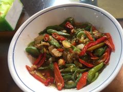 炒蛇瓜-传统菜农庄(皇姑路店)